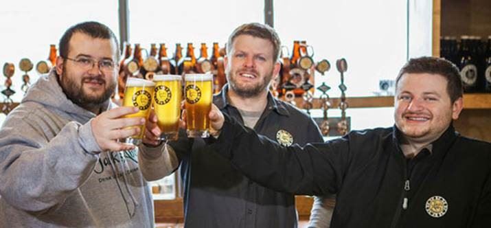 Hendler Brothers (Jack's Abby Owners) - toasting