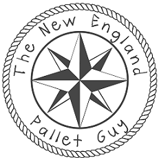 the new england pallet guy logo